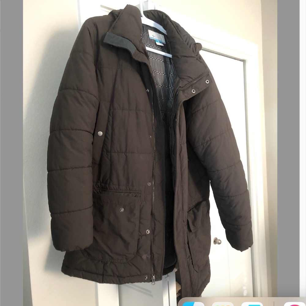 Men winter jacket large